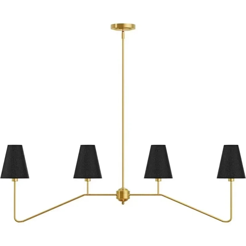 Riva Veil Fabric Chandelier – Minimalist – product detail 9