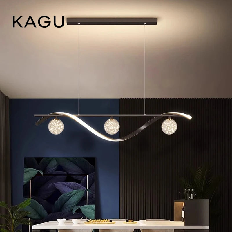 Palermo Dimmable Minimalist LED Pendant Light for Kitchen Island