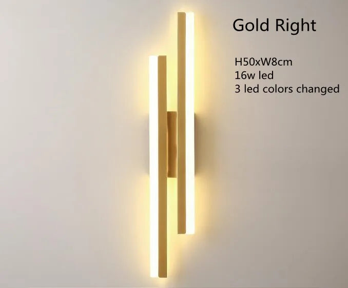 Noor Line Copper Wall Sconce – Dimmable – product detail 10