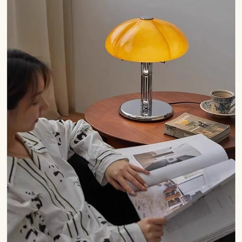 Crystal Table Lamp – Modern Minimalist Dimmable LED for Bedside, Desk & Office, Restaurant Table | Seraphine Grove by Evenlyr