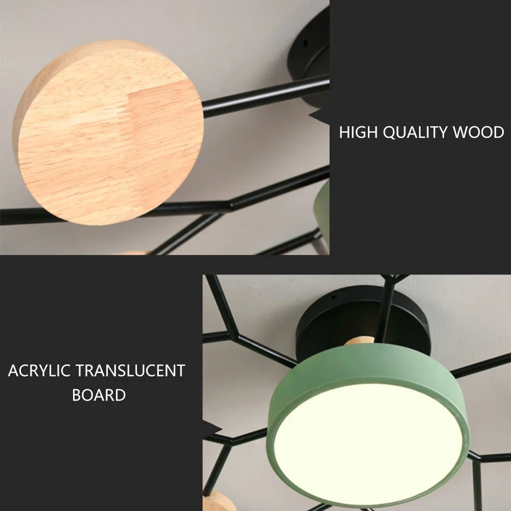 Floris Arc Dimmable Aluminum Chandelier – product view 4