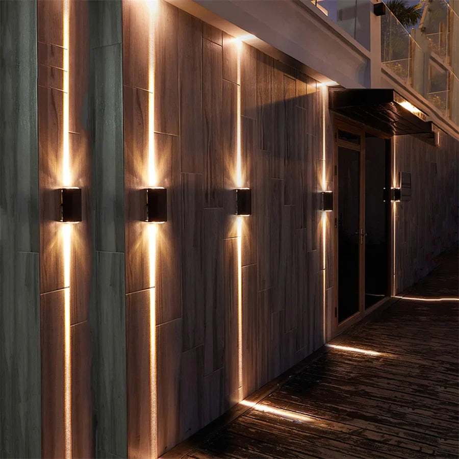 Orlena Aluminum Long-Strip Outdoor Wall Washer for Porch – IP65