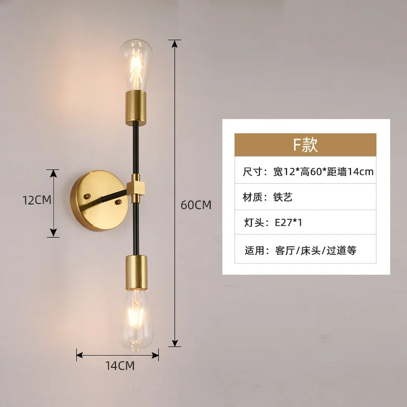 Metal Wall Sconce – Minimalist LED for Bathroom, Bedroom & Bedside, Hallway & Entryway | Amaya Arc by Evenlyr