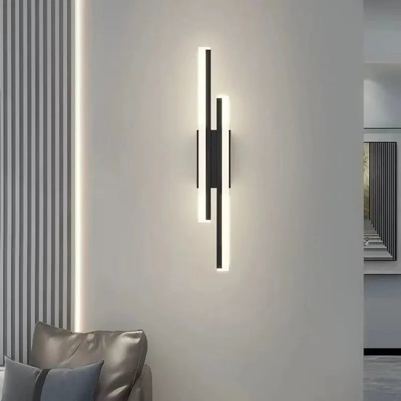 Noor Line Copper Wall Sconce – Dimmable – product detail 6