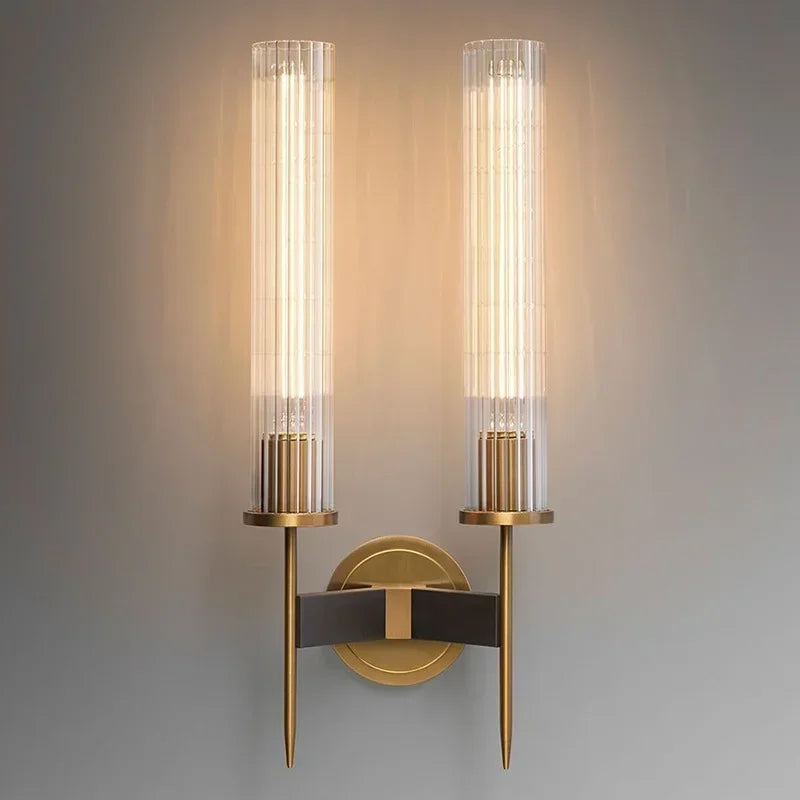 Brass Bedside Reading Wall Light – detail view 2
