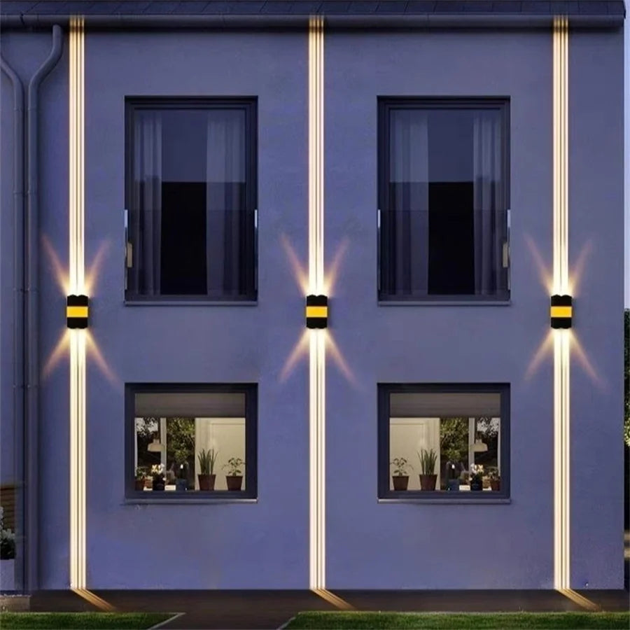 Aurelia 40W Outdoor LED Wall Washer for Porch – Up & Down Beam