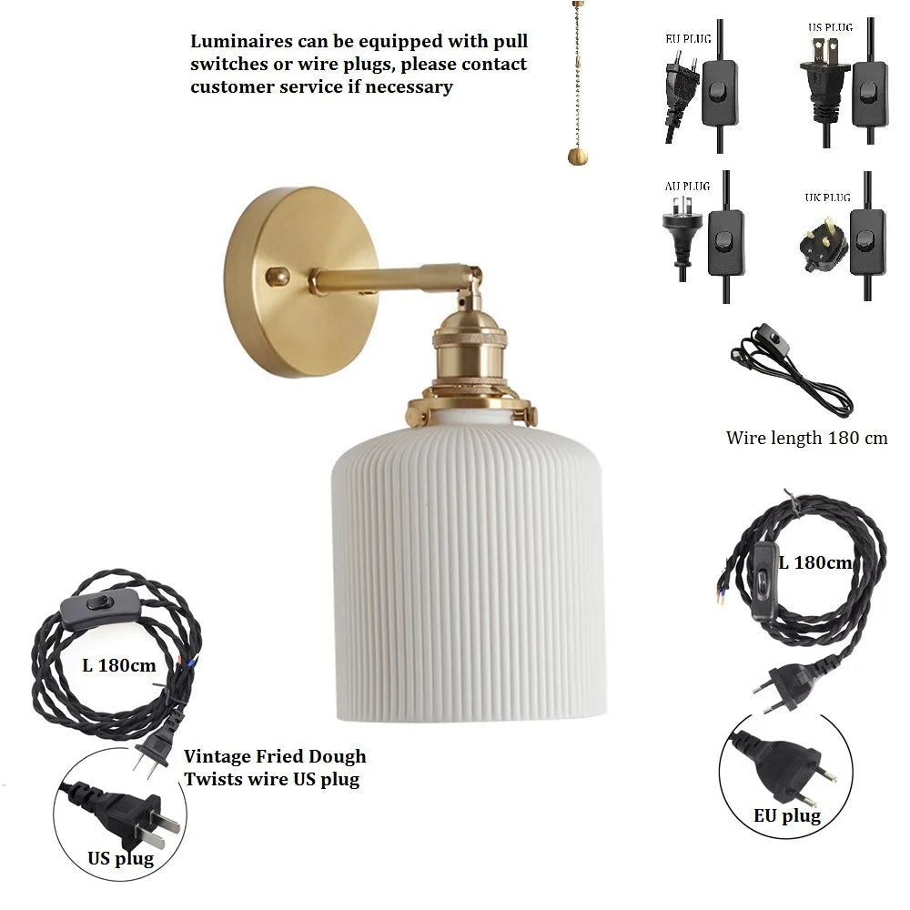 Ulric Veil Ceramic Wall Sconce – product view 5