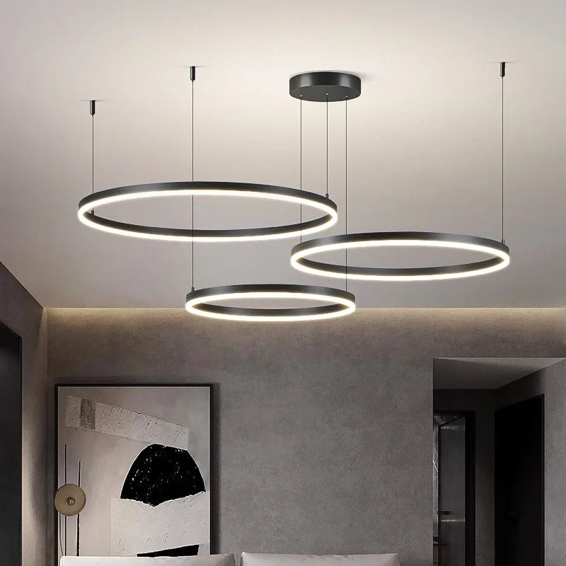 Cora Sculpt Aluminum Chandelier – Dimmable – product detail 4