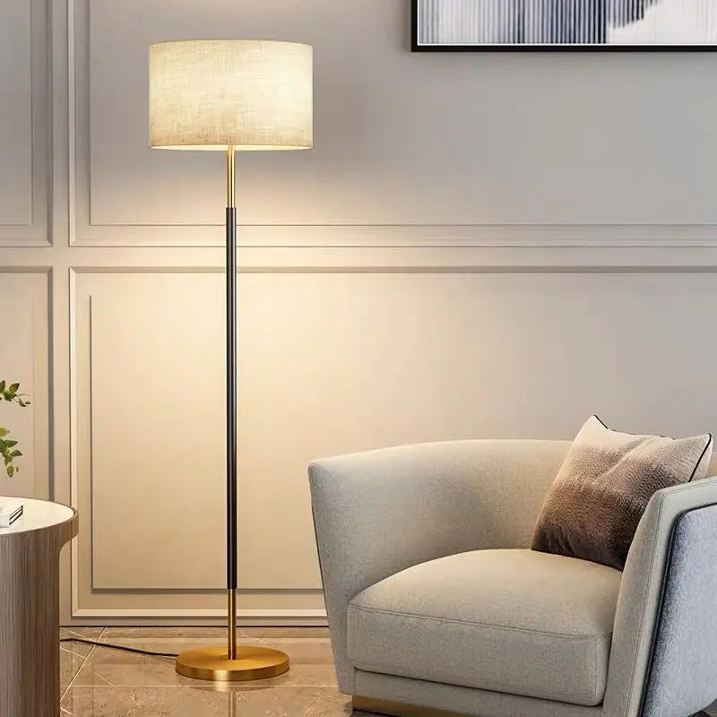 Thea Aura Fabric Floor Lamp