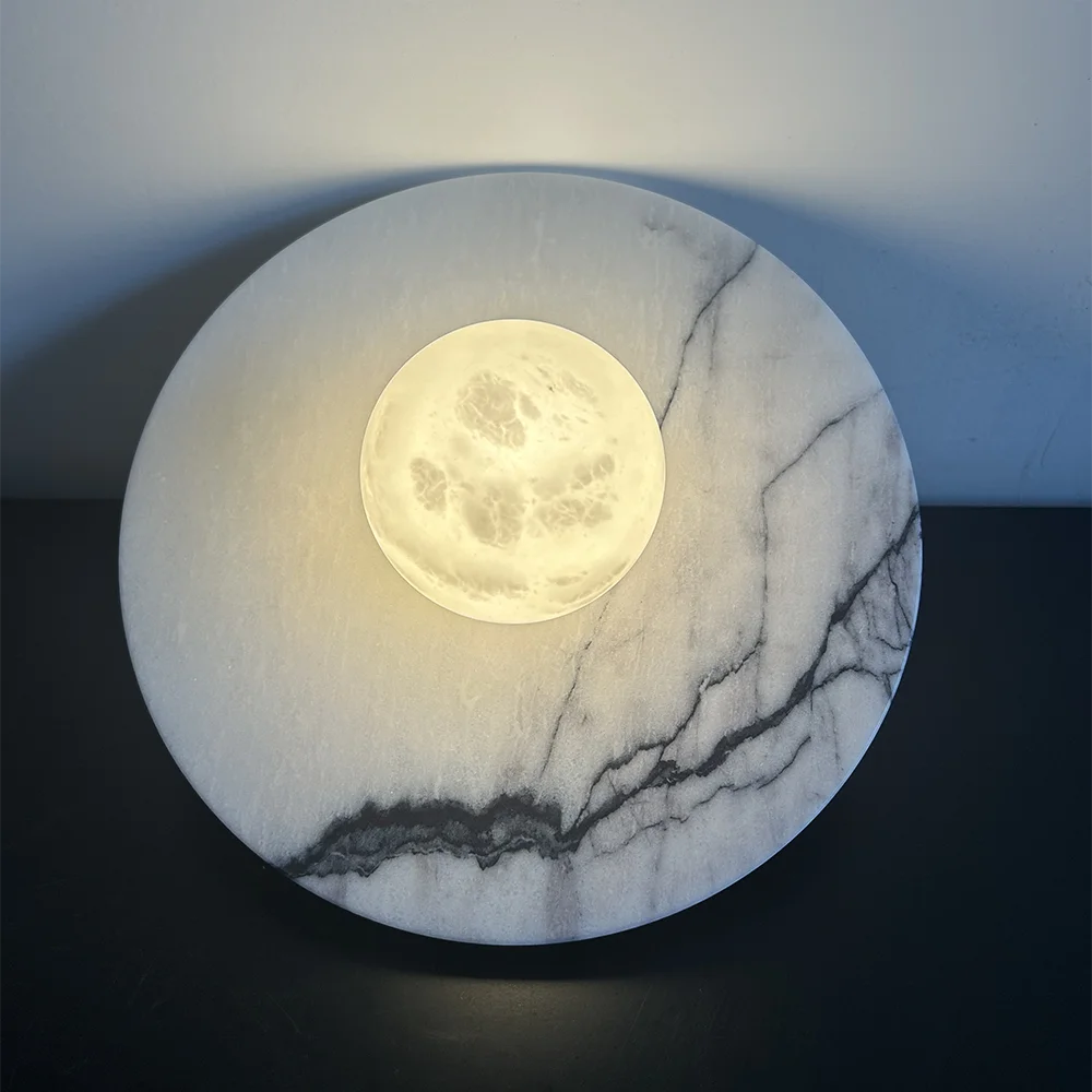 Belluno Alabaster Marble Wall Sconce