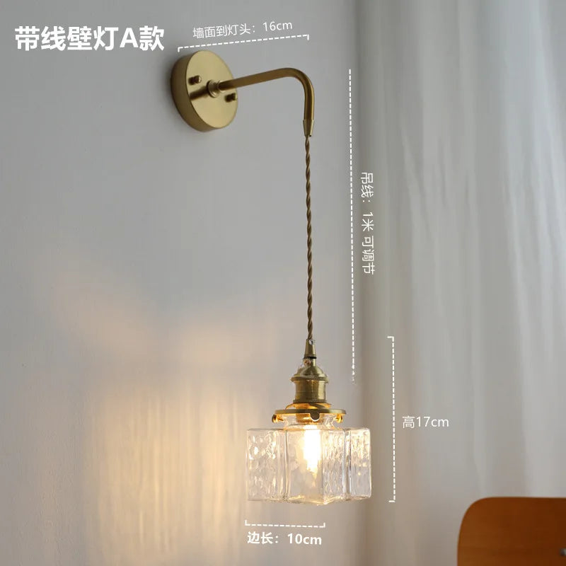 Japanese Brass Round Picture Light – detail view 9