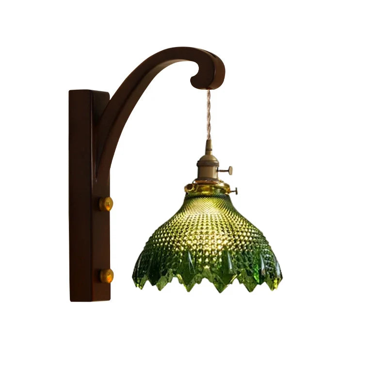 Wood Wall Sconce – Art Deco Adjustable for Bedroom, Bathroom, Dining Room | Jessamine Line by Evenlyr