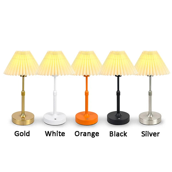 Thalia Contour Rechargeable Fabric Desk Lamp – product view 9