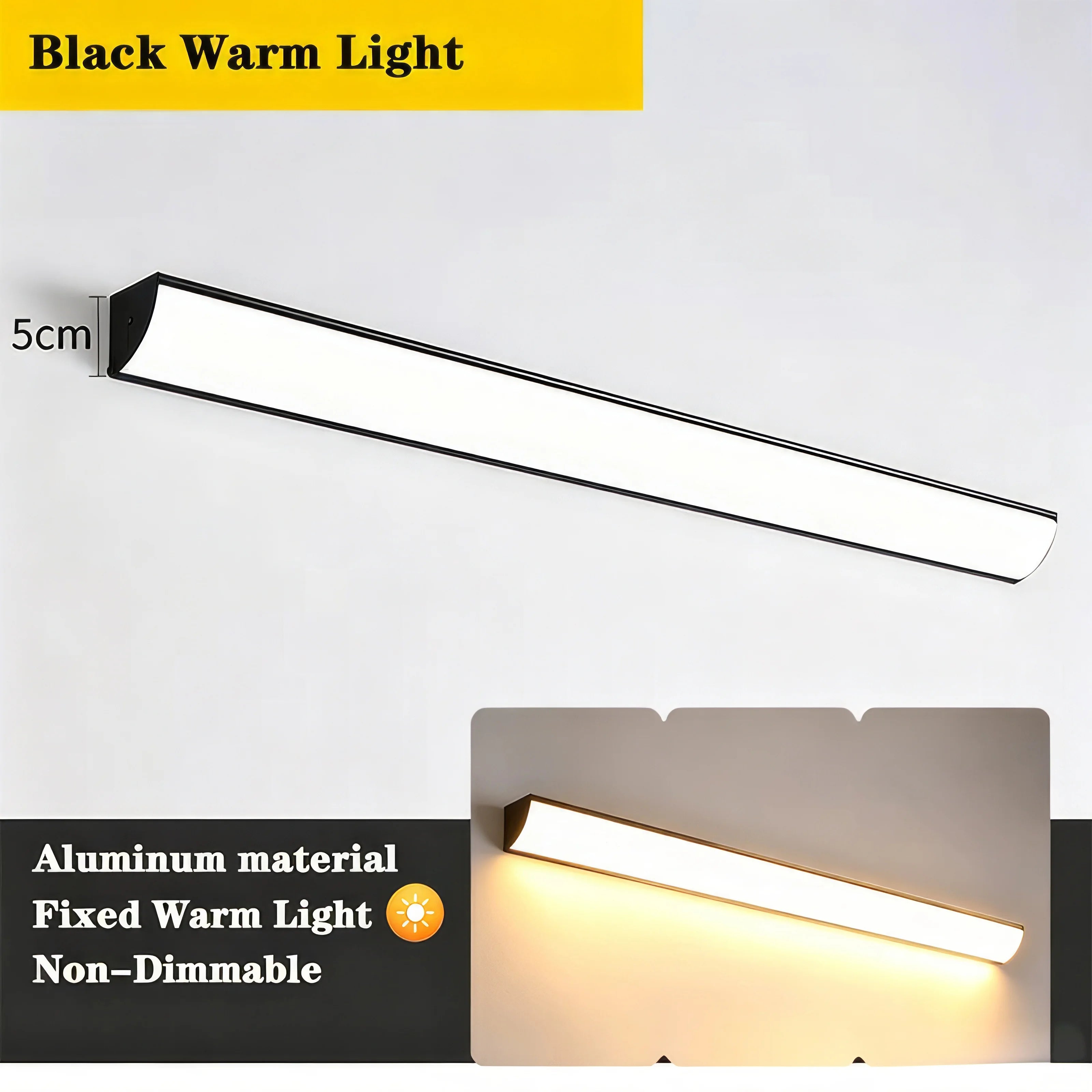 Palermo IP65 Linear Outdoor Wall Light for Exterior Wall – App Control – detail view 12