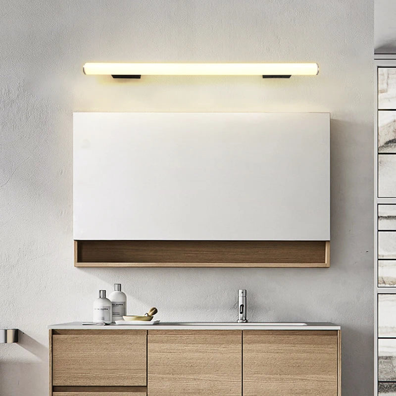 Alaric Halo Linear Aluminum Wall Sconce – product view 5