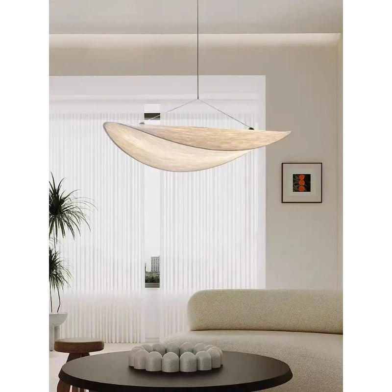 Paper Chandelier – Wabi-Sabi Japanese for Dining Room, Living Room, Foyer | Thalia Cascade by Evenlyr