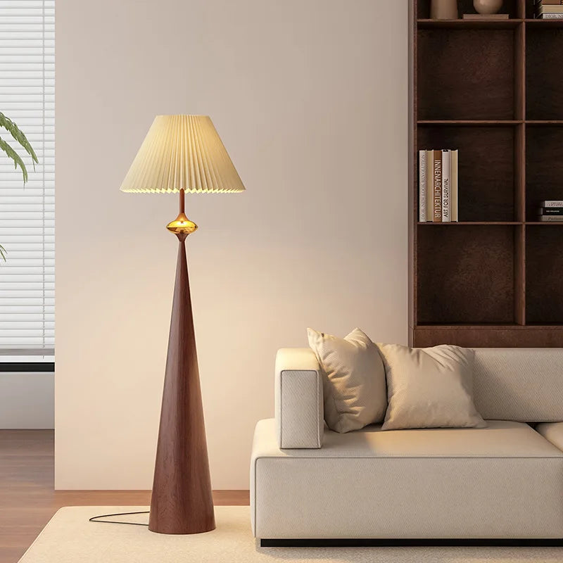 Cielo Flare Fabric Floor Lamp