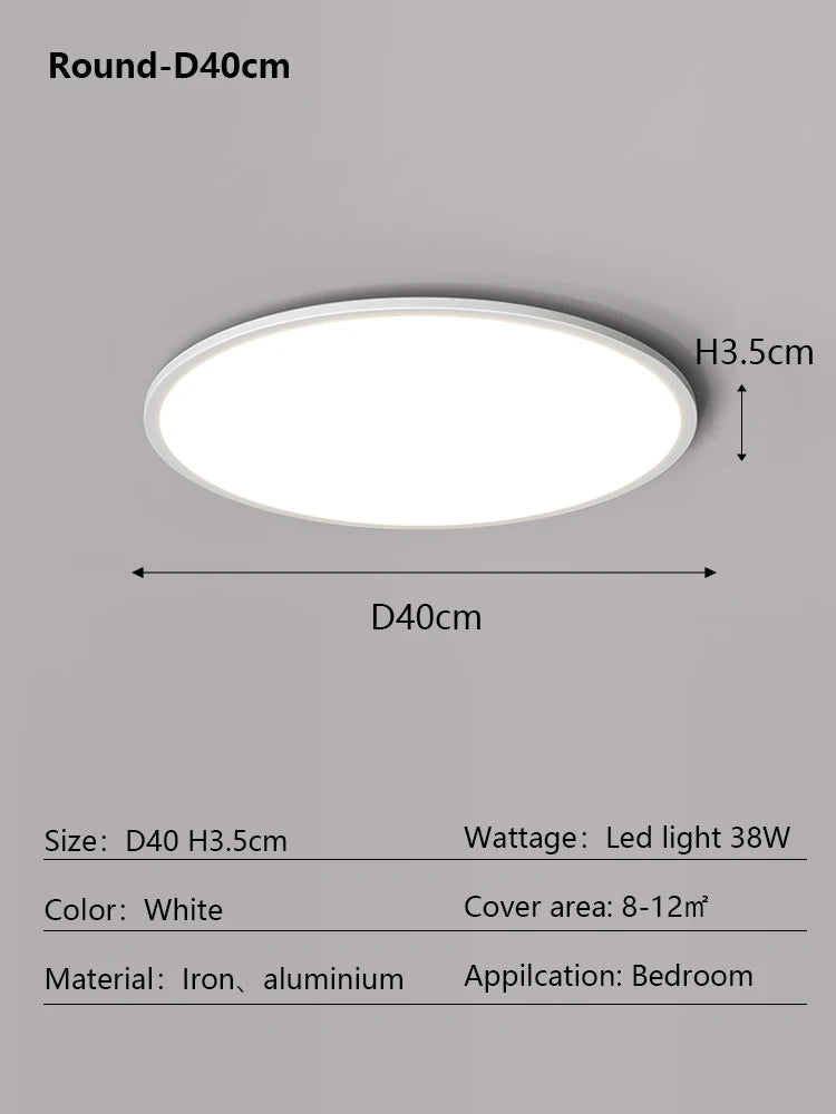 Noemi Halo Aluminum Ceiling Light – product view 18