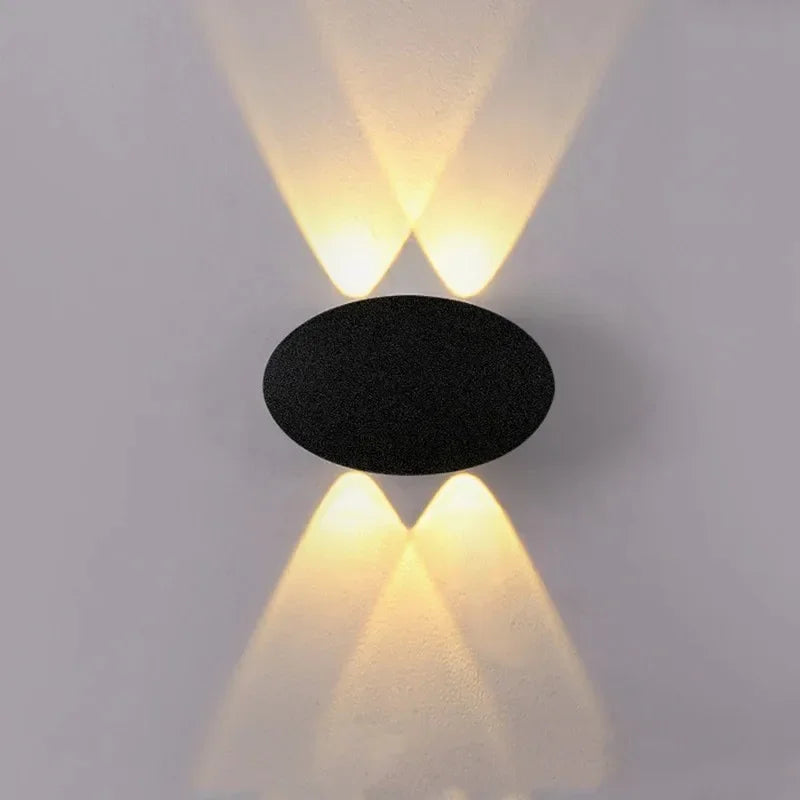 Solis Facet Aluminum Outdoor Light – Water-Resistant – product detail 3