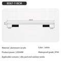 Alaric Halo Linear Aluminum Wall Sconce – product view 7