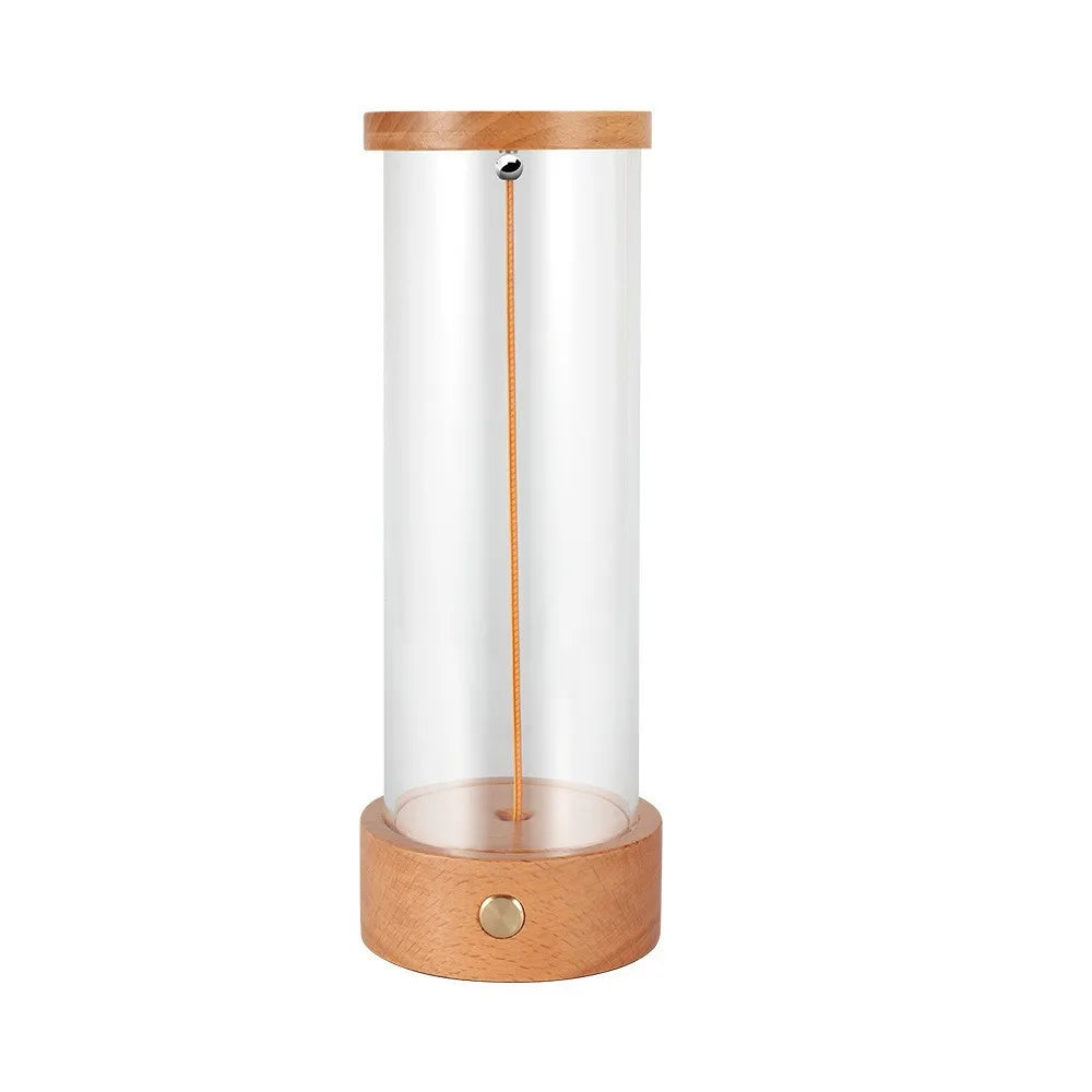 Wood Wall Sconce – Modern Minimalist Cordless Rechargeable for Bedroom, Hallway, Living Room | Isolde Grove by Evenlyr