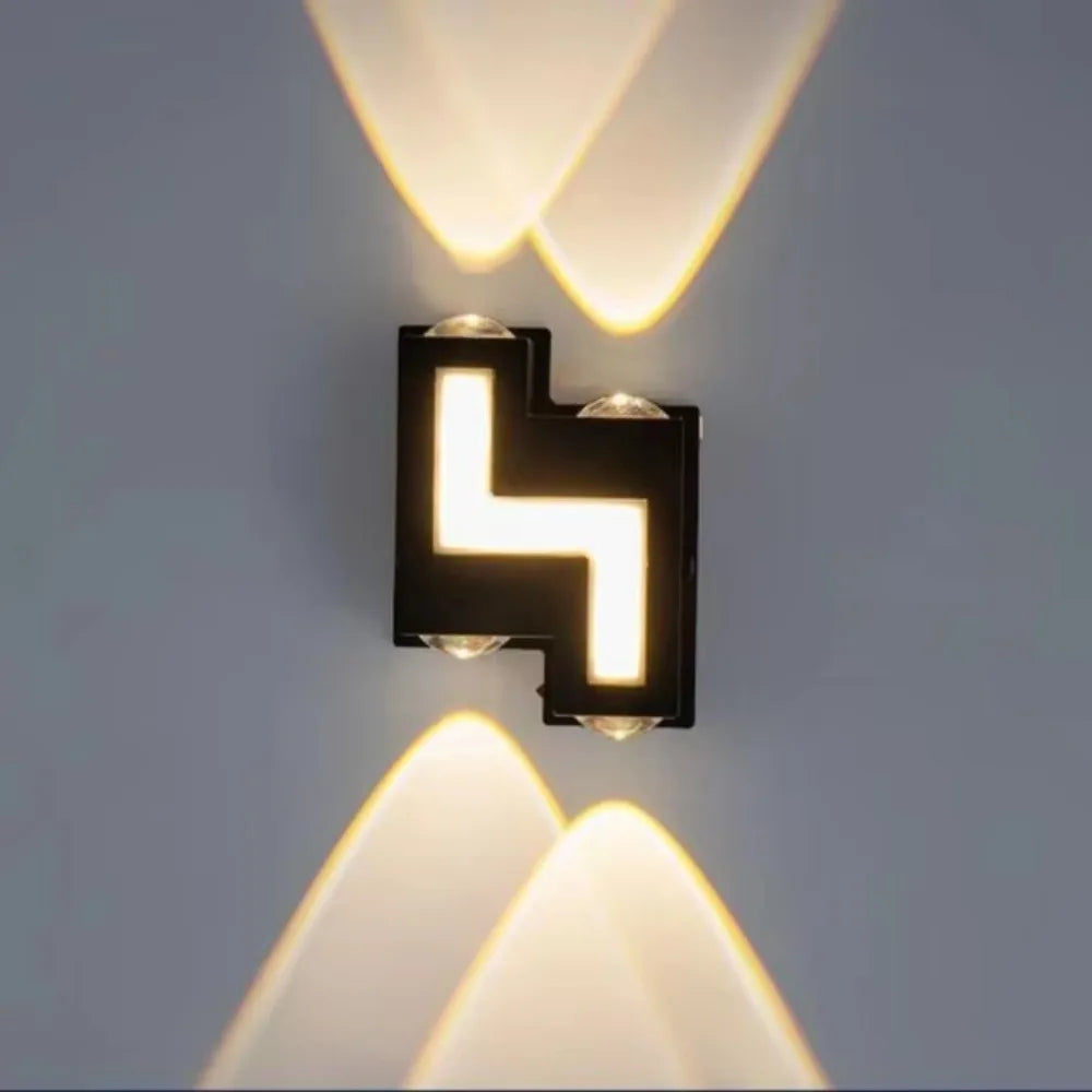 Elara Energy-Efficient Aluminum Outdoor Wall Light for Yard – IP65 – product view
