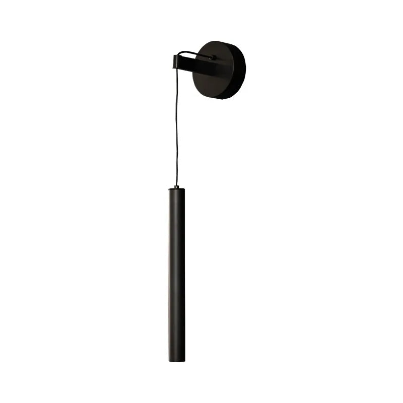 Light Luxury Copper LED Wall Lamp Height Adjustable Gold Black Brass Warm Atmosphere Sconces For Bedside Foyer Hotel Room