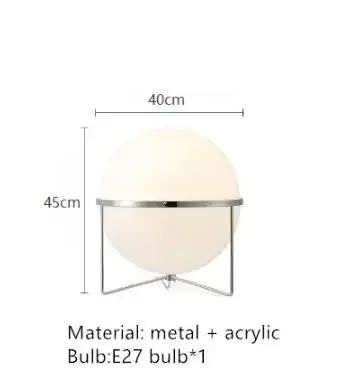 Zora Cove Acrylic Floor Lamp – Nordic – product detail 12