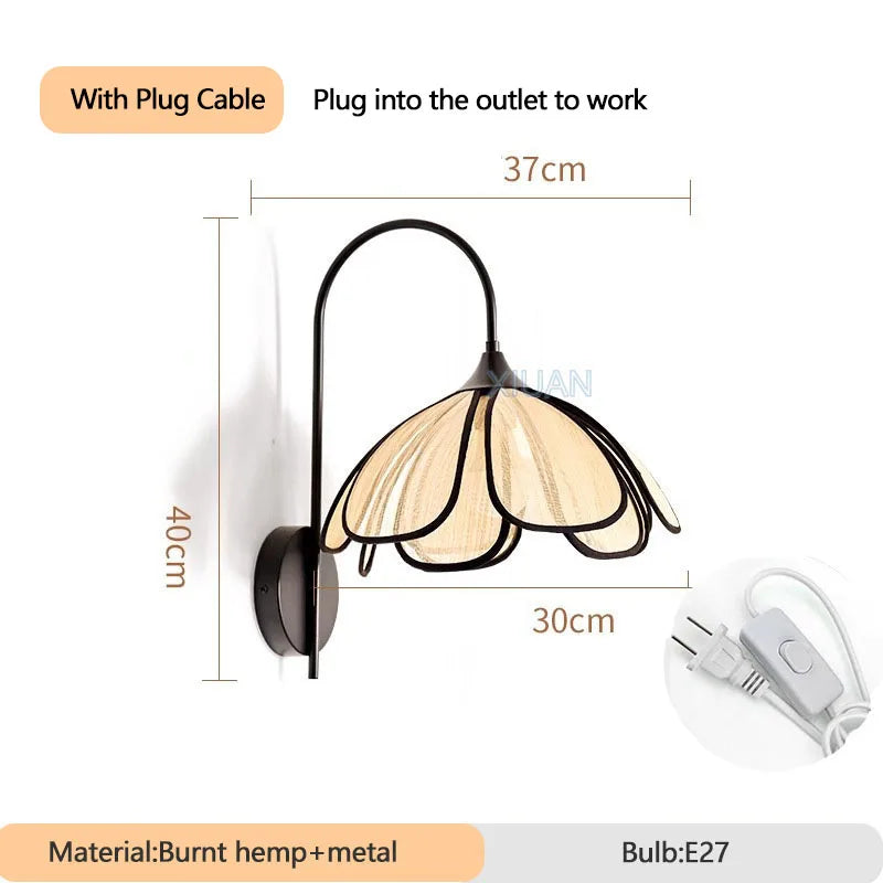 Isolde Halo Metal Wall Sconce – product view 7