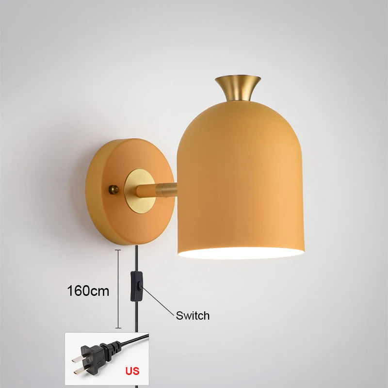 Damaris Arc Metal Wall Sconce – product view 9