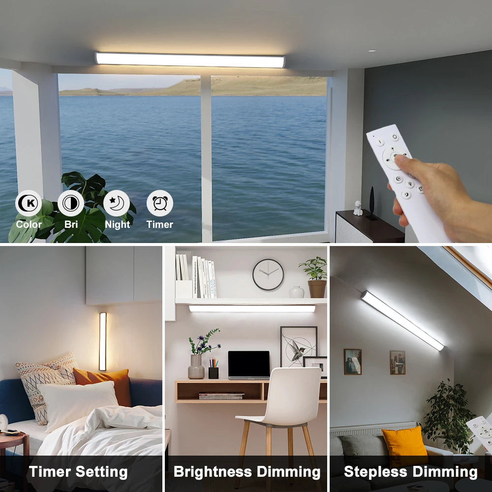 Siena IP65 Linear Outdoor Wall Light for Villa Exterior – Remote Control – detail view 5