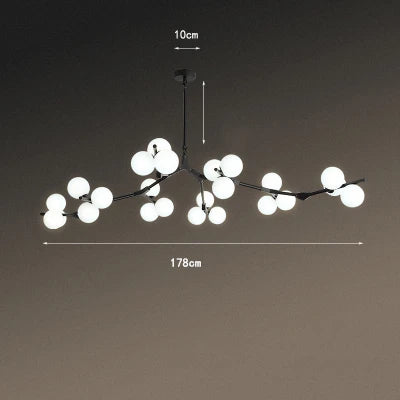 Joren Arc Glass Pendant Light – product view 8