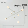 Tala Stone Glass Chandelier – Color-Changing – product detail 9