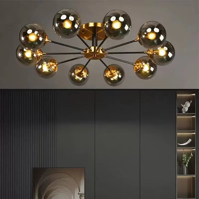 Glass Pendant Light – Modern LED for Bedroom & Bedside, Restaurant & Café | Virelle Crest by Evenlyr