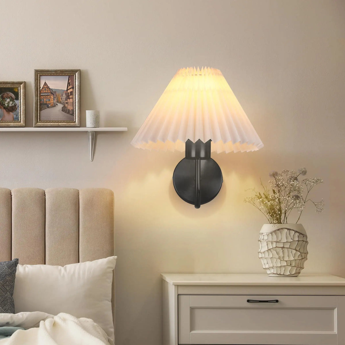 Elara Rechargeable RGB Wall Sconce Set – 2 Pack Remote