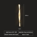 Isolde Veil Crystal Wall Sconce – product view 7