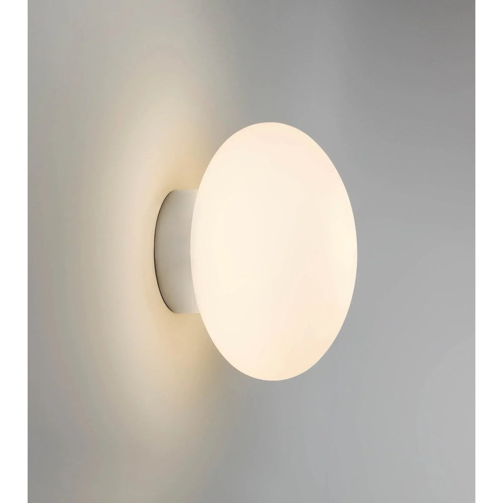 Glass Globe Wall Sconce – Modern for Bathroom, Bedroom & Bedside, Living Room | Aurelle Dome by Evenlyr