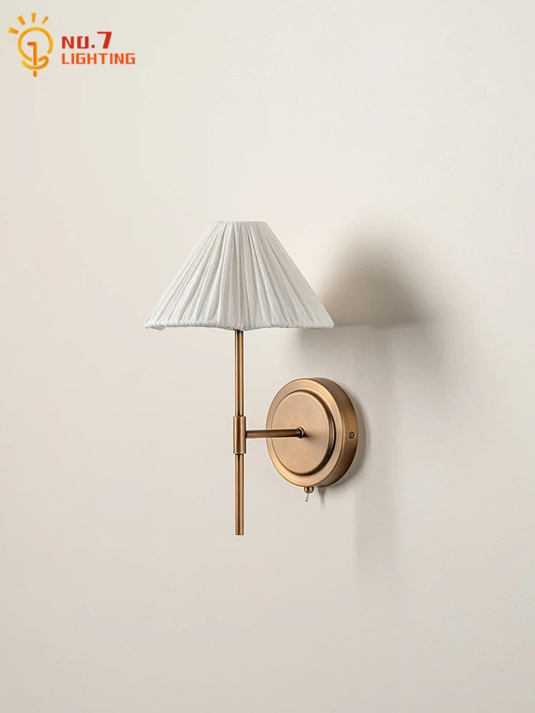 Caspian Halo Sculptural Copper Wall Sconce – product view 4