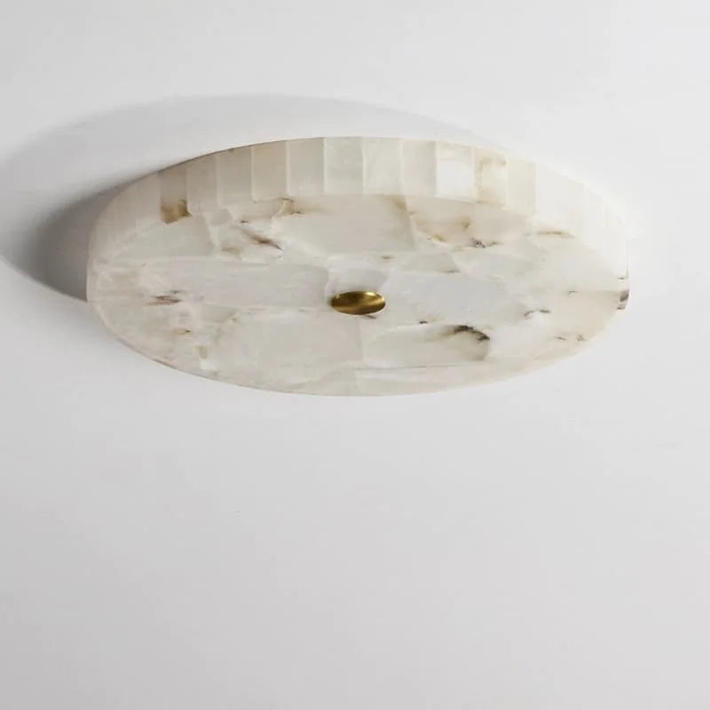Aveline Contour Sculptural Alabaster Wall Sconce – product view 4