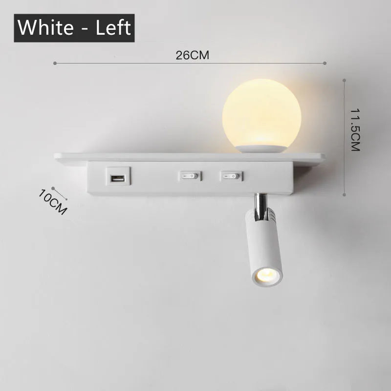 Noemi Veil Adjustable Aluminum Wall Sconce – product view 7