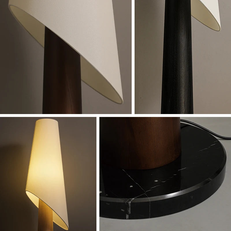 Phaedra Halo Fabric Floor Lamp – product view 4