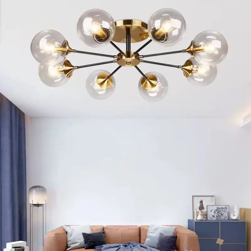 Glass Pendant Light – Modern LED for Bedroom & Bedside, Restaurant & Café | Virelle Crest by Evenlyr