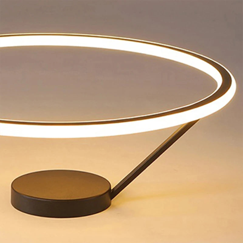 Caspian Round Modern Chandelier for Bedroom – Dimmable – detail view 6