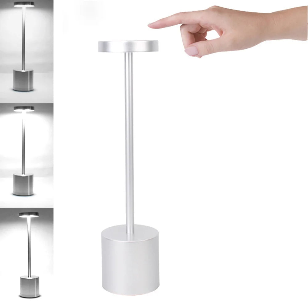 Vita Crescent Aluminum Table Lamp – Rechargeable – product detail 8