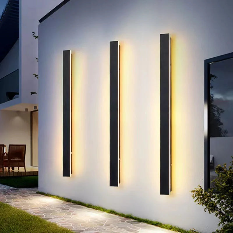 Neroli Waterproof Outdoor Wall Light for Villa Courtyard – detail view 2
