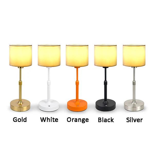 Orlena Contour Rechargeable Fabric Desk Lamp – product view 8