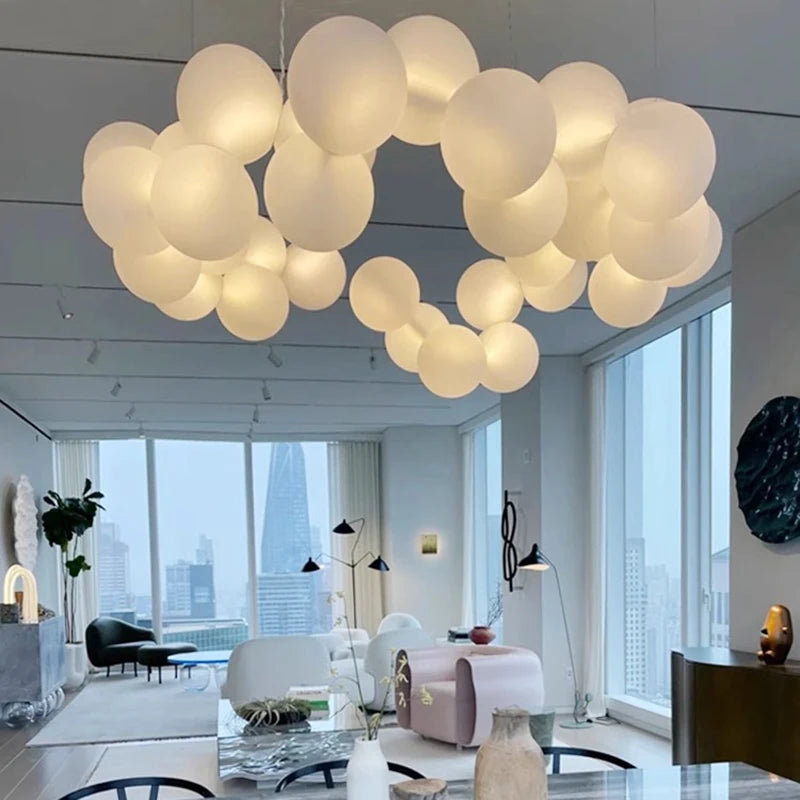 Livia Muse Acrylic Chandelier Dimmable
