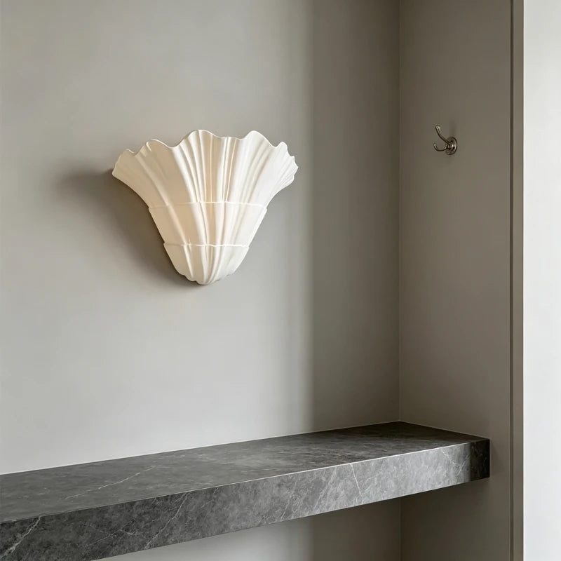 Ilaria Personalized Gypsum Wall Sconce for Hallway – Minimalist