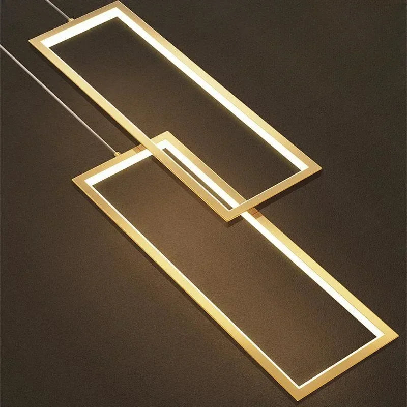 Metal Chandelier – Nordic LED for Living Room | Alora Arc by Evenlyr