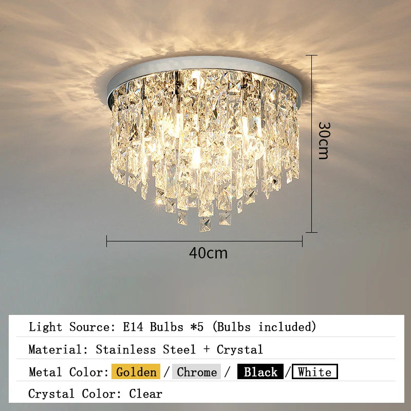 Galen Halo Sculptural Crystal Pendant Light – product view 8